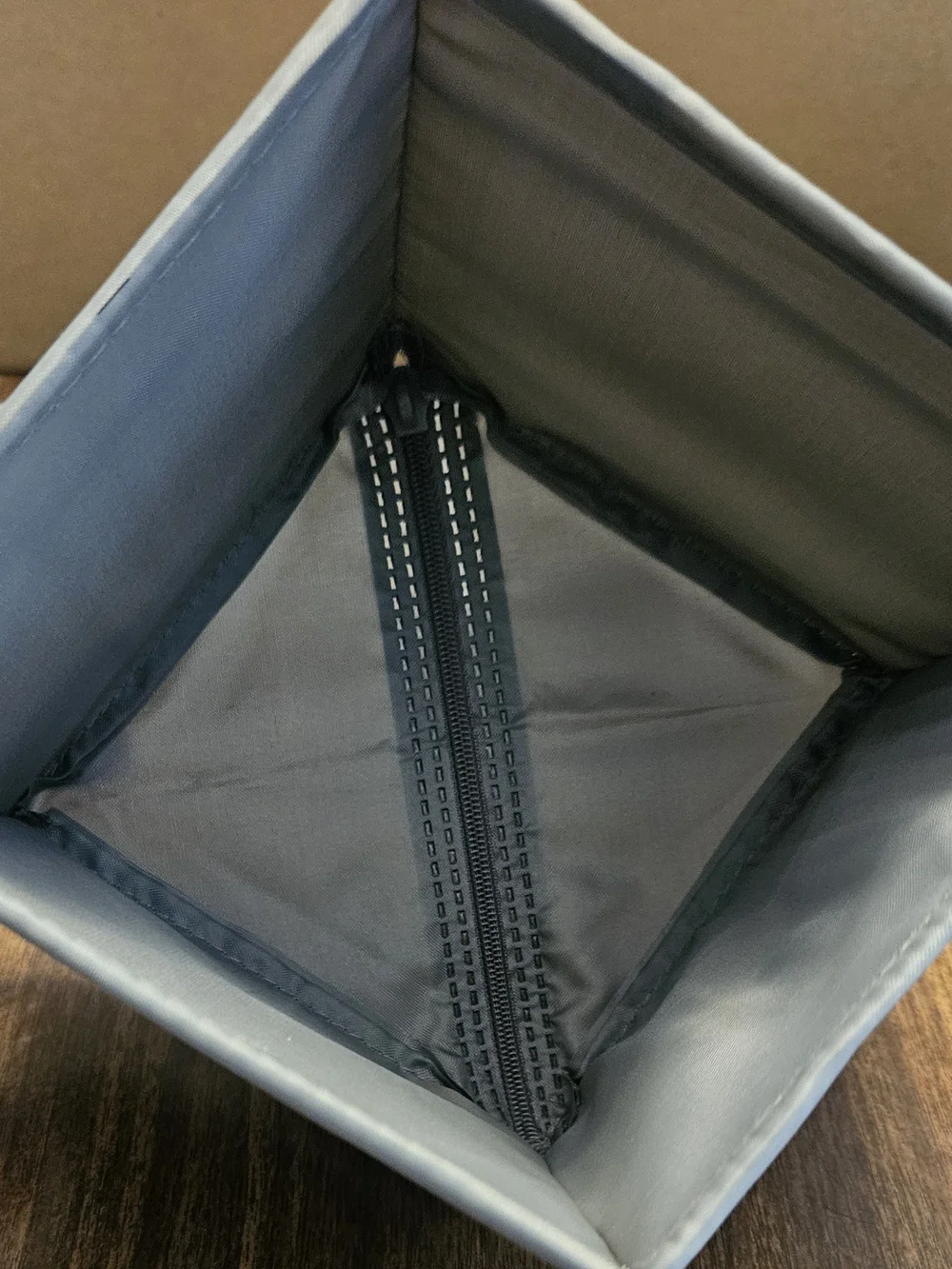 Gray Fabric Storage Drawers - Set Of 4